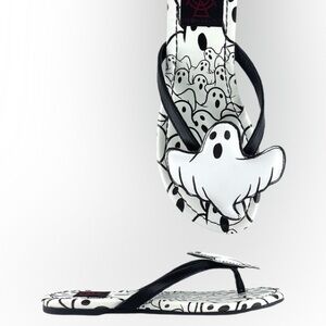 Strange Cvlt Betty Phantom Ghost Flip Flop Shoes
